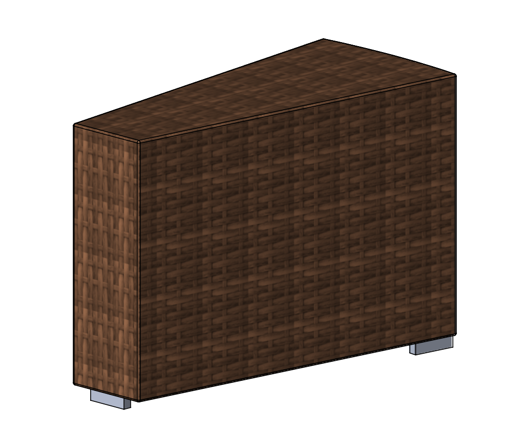 Подлокотник ROTANG LUX MALAGA 1