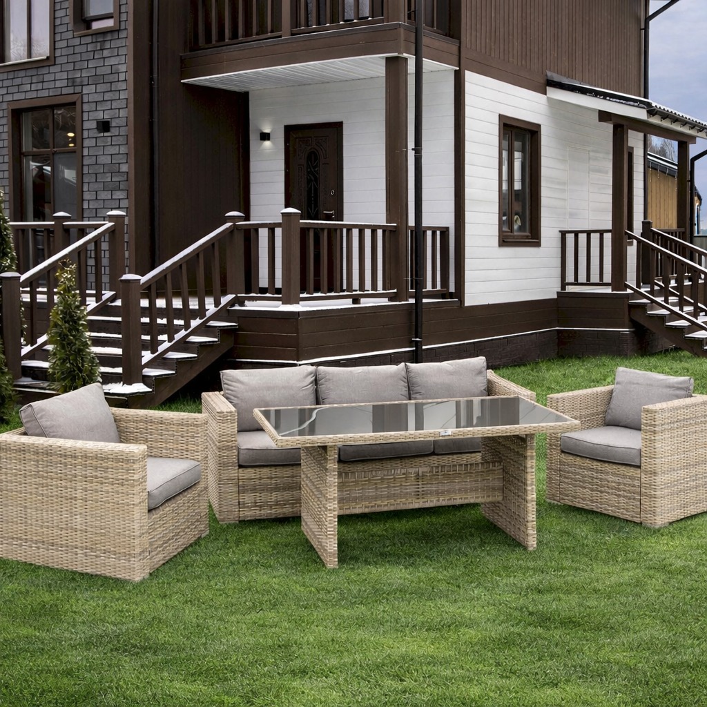 Комплект мебели Royal Family KARL с обеденным столом (бежевый) 2