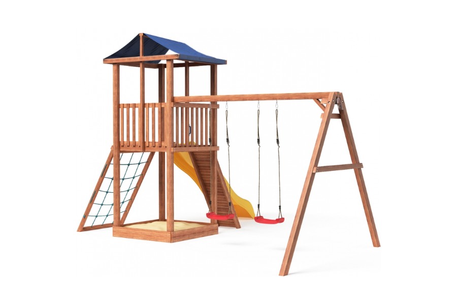 Спортивно игровой комплекс СГ4-Р926-Р912 Тент Можга красная звезда 3