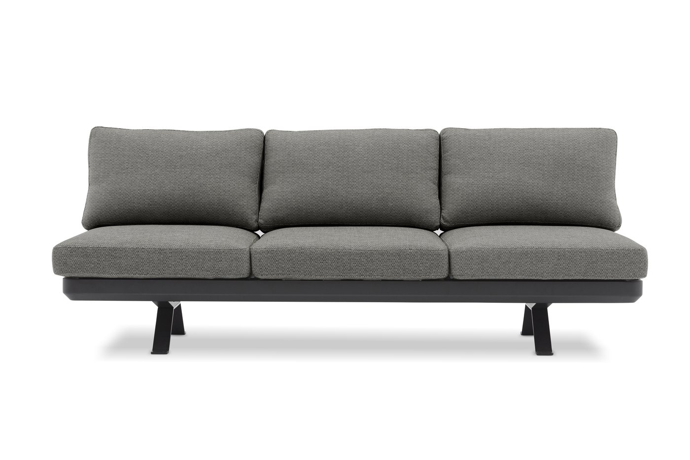 Lund, комплект лаунж мебели антрацит/антрацит, алюминий 3