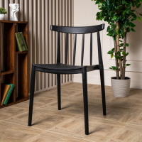 Стул из пластика RoyalFamily Kai (Кай) цвет черный