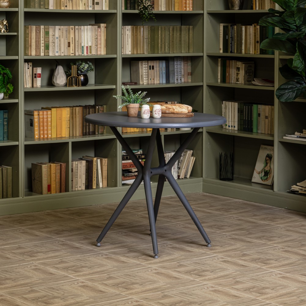 Пластиковый стол Royal Family TOM цвет серый 1