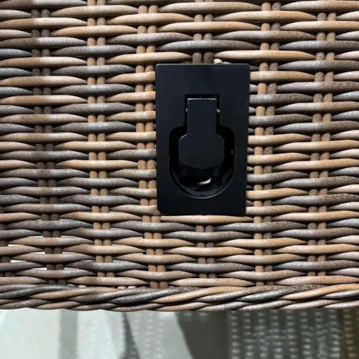 Кресло реклайнер LUIZA из искусственного ротанга цвет коричневый 6