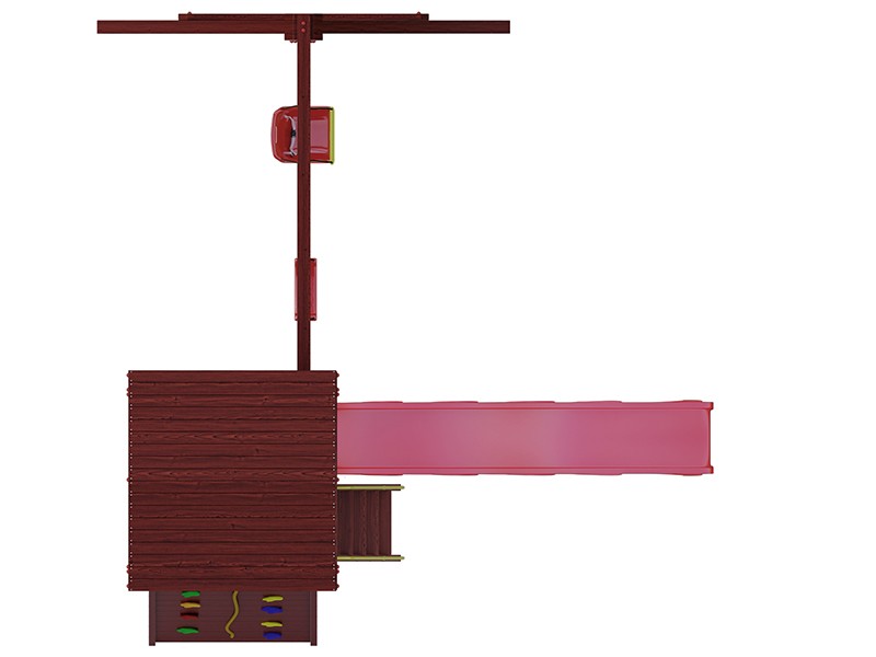 ПАНДА ФАНИ GRIDE С БОЛЬШИМ СКАЛОДРОМОМ игровой комплекс 4