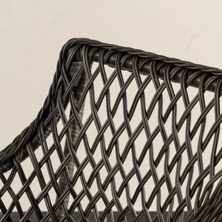 Кресло Марсель ромб с подушками Мореный дуб 6