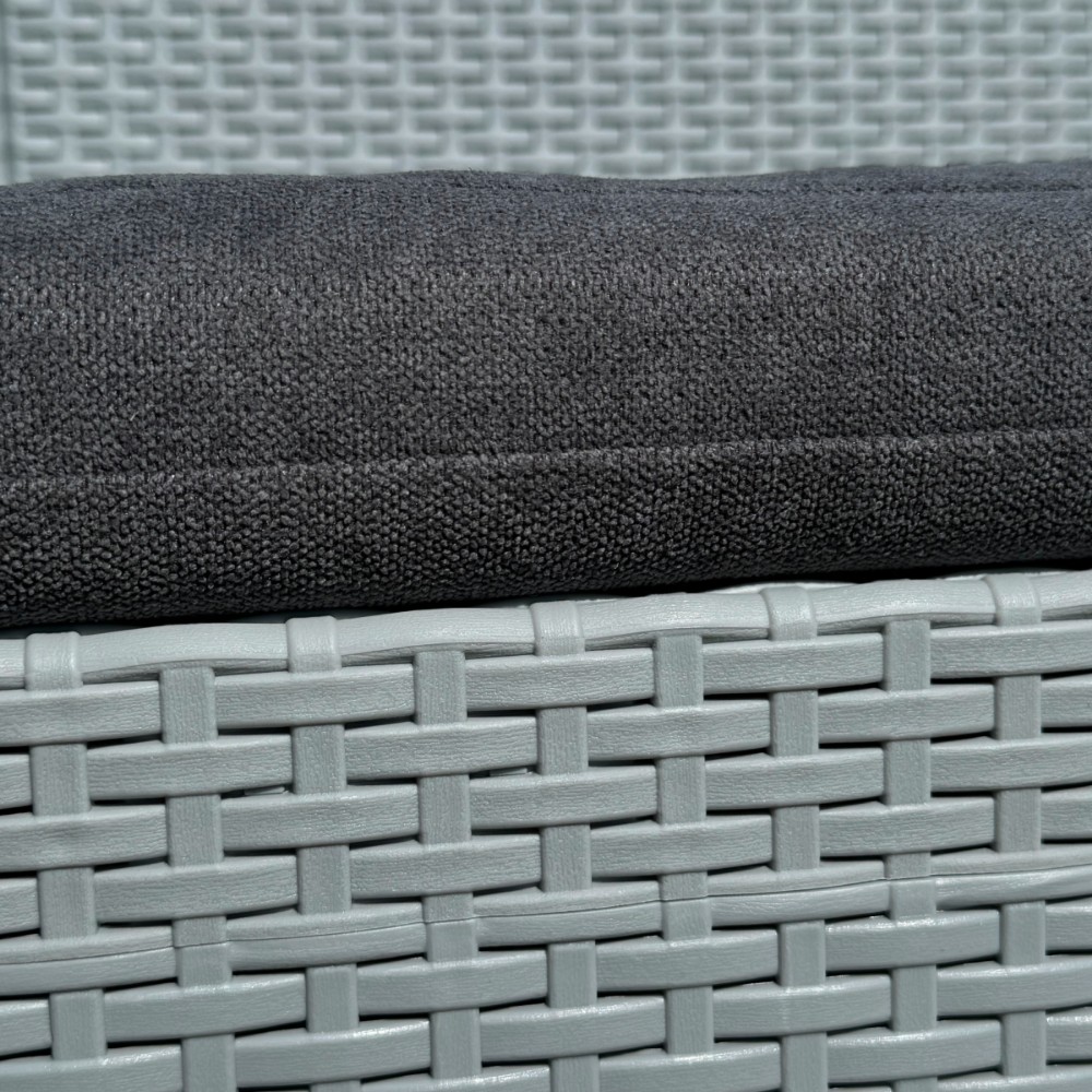 Трехместный диван Royal Family LANA LUX цвет светло-серый 4