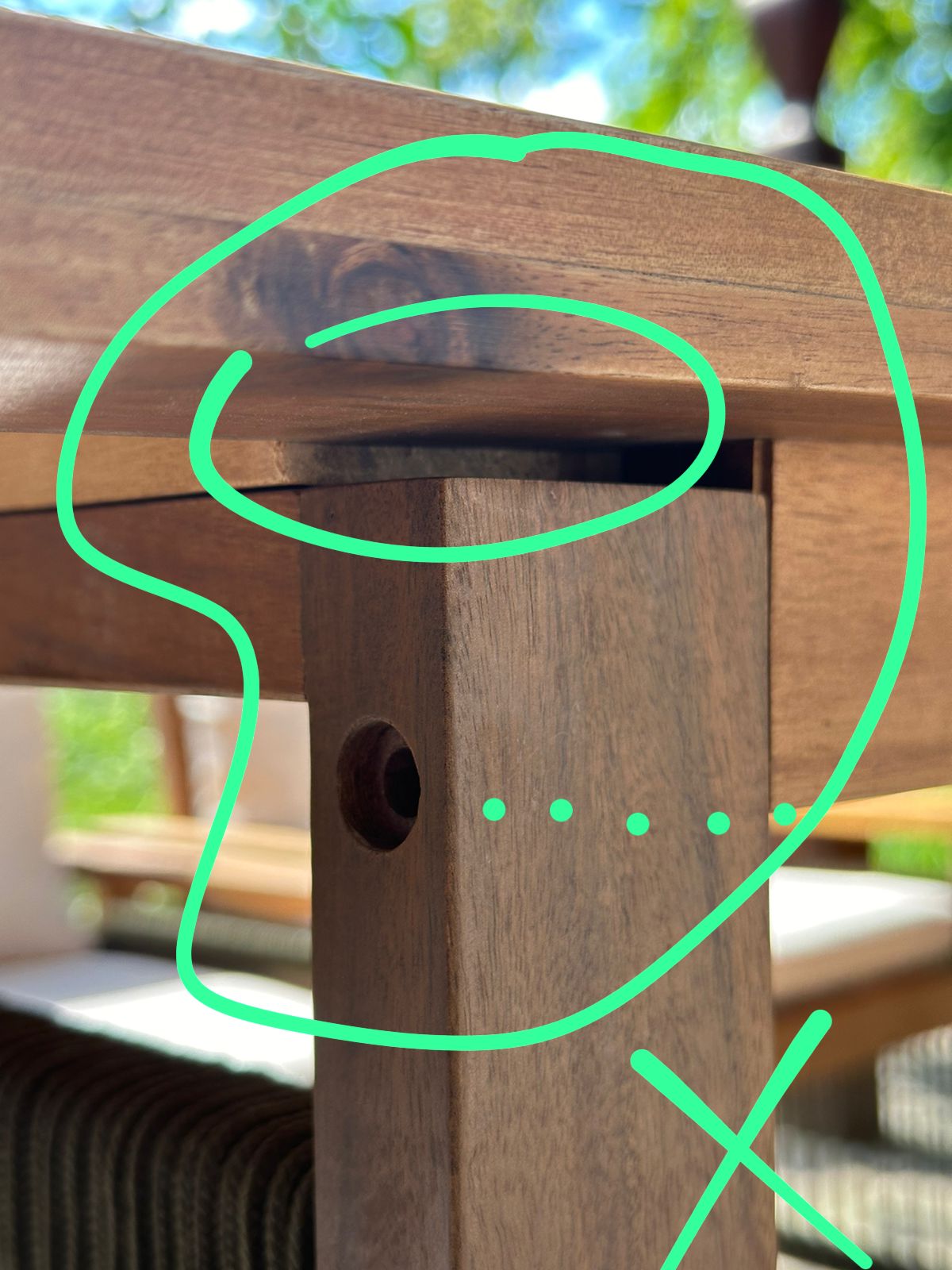 ЛОТ №571 -  Стол GRAND MICHELLE 180 оливковый 2