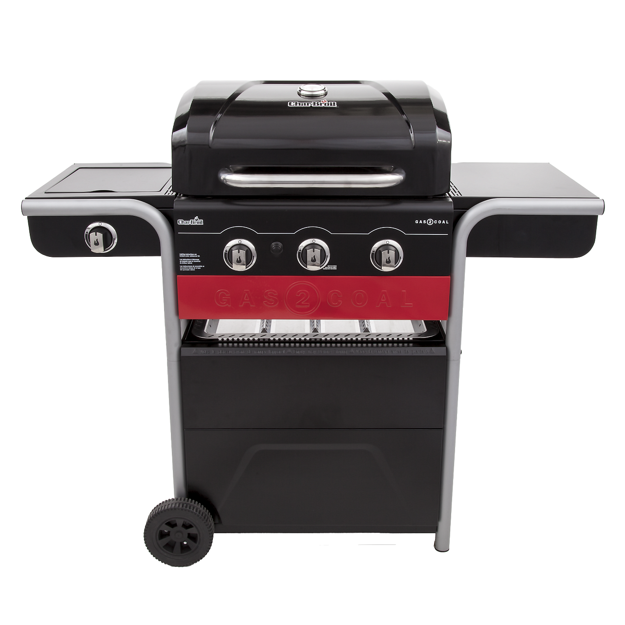 Угольный + Газовый гриль Char-Broil Gas2Coal Hybrid 3B 1