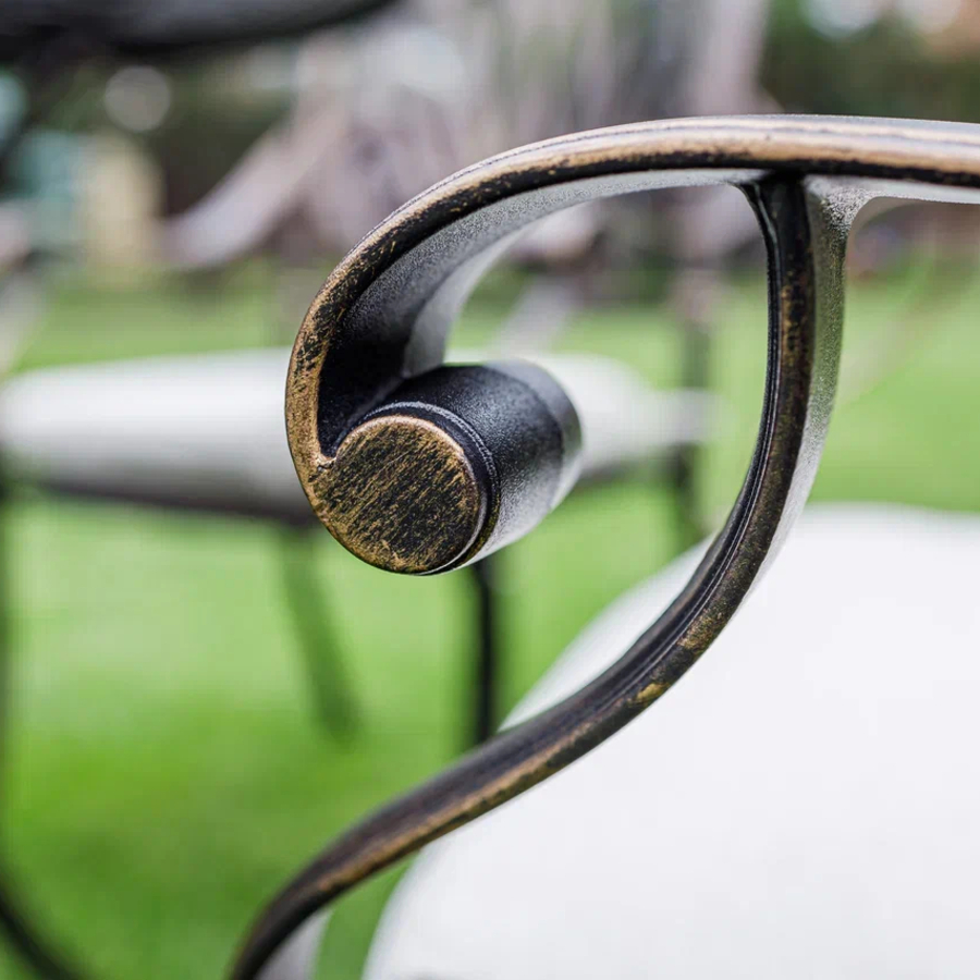 Обеденное кресло Royal Family WILHELM из литого алюминия 5