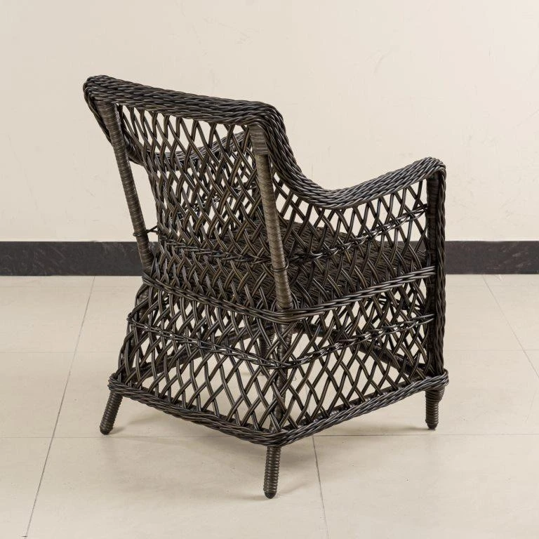 Кресло Марсель ромб с подушками Мореный дуб 4