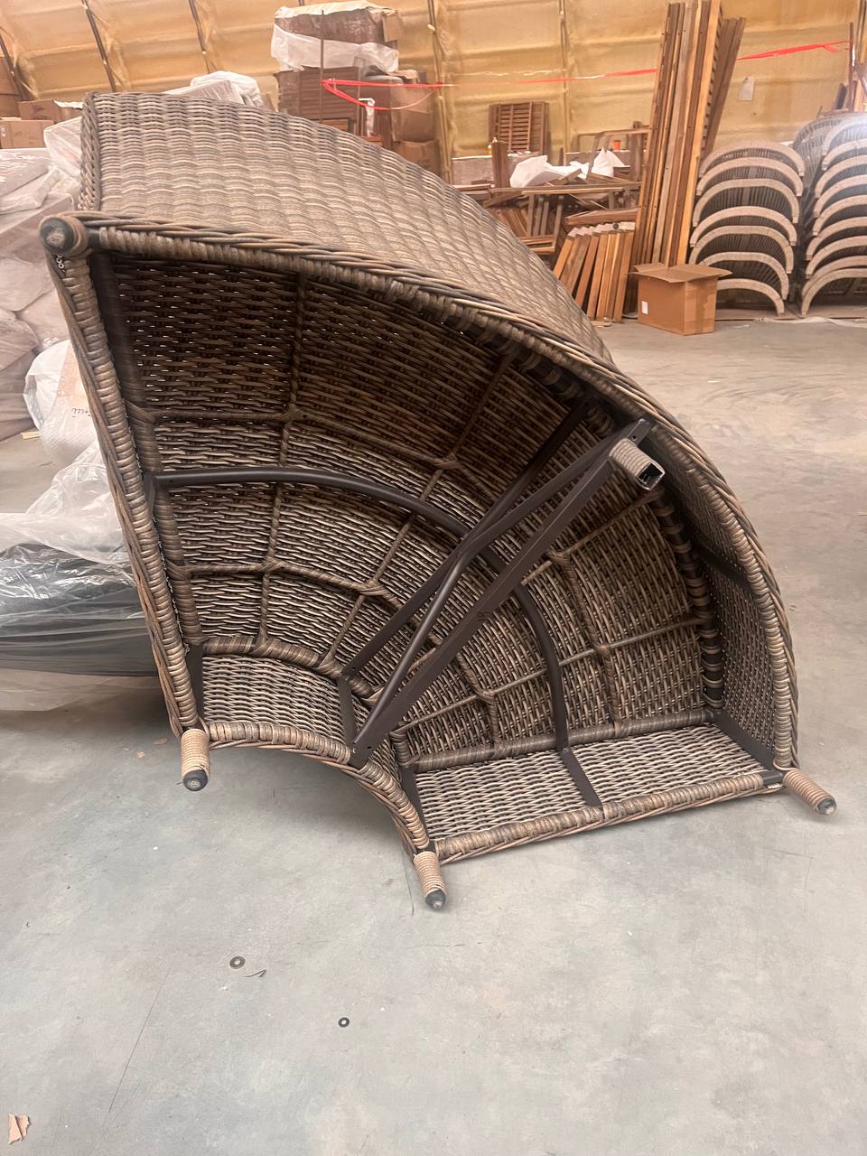 ЛОТ №446 - Угловой модуль дивана Сорренто коричневый 2