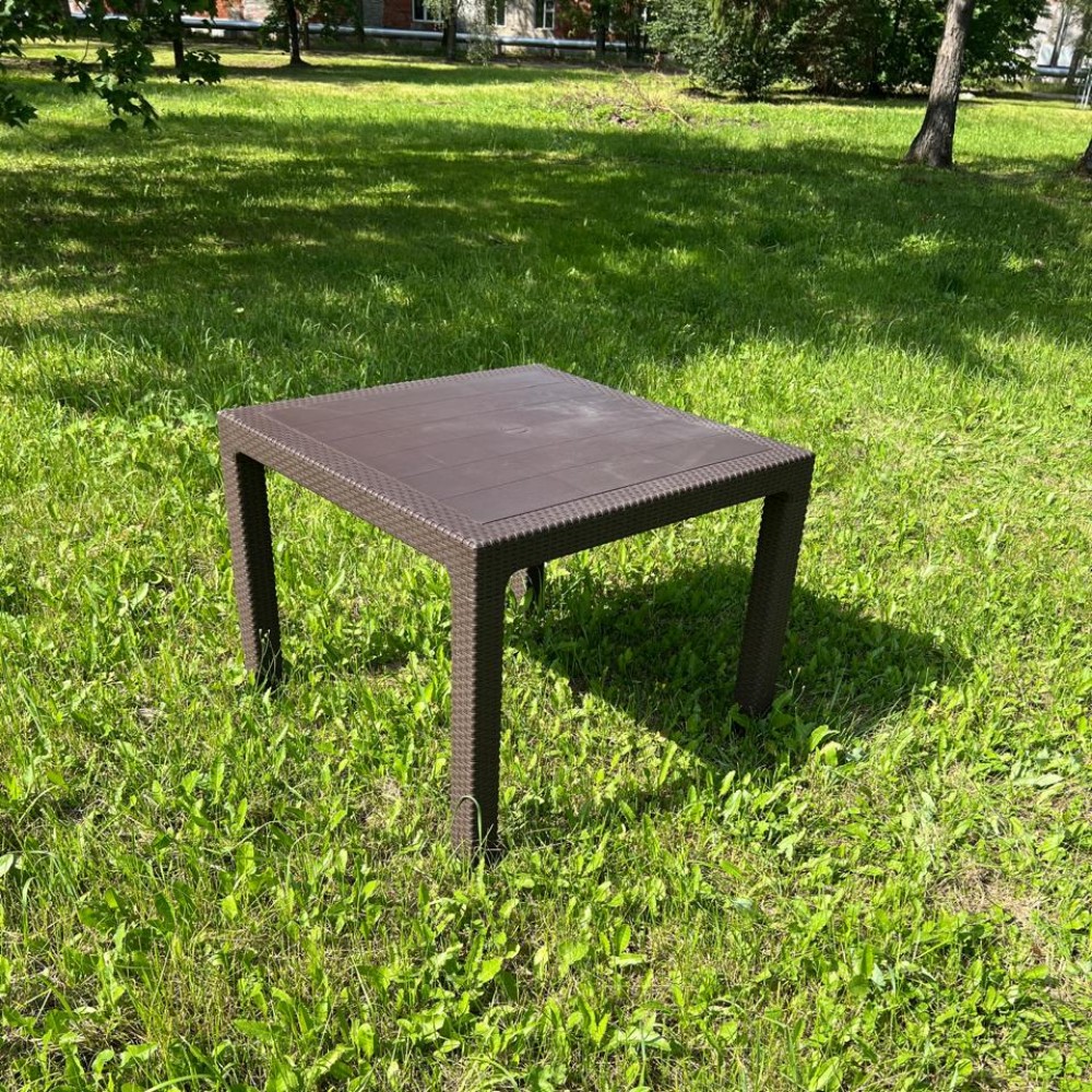 Квадратный стол Royal Family JULY MINI цвет коричневый 3