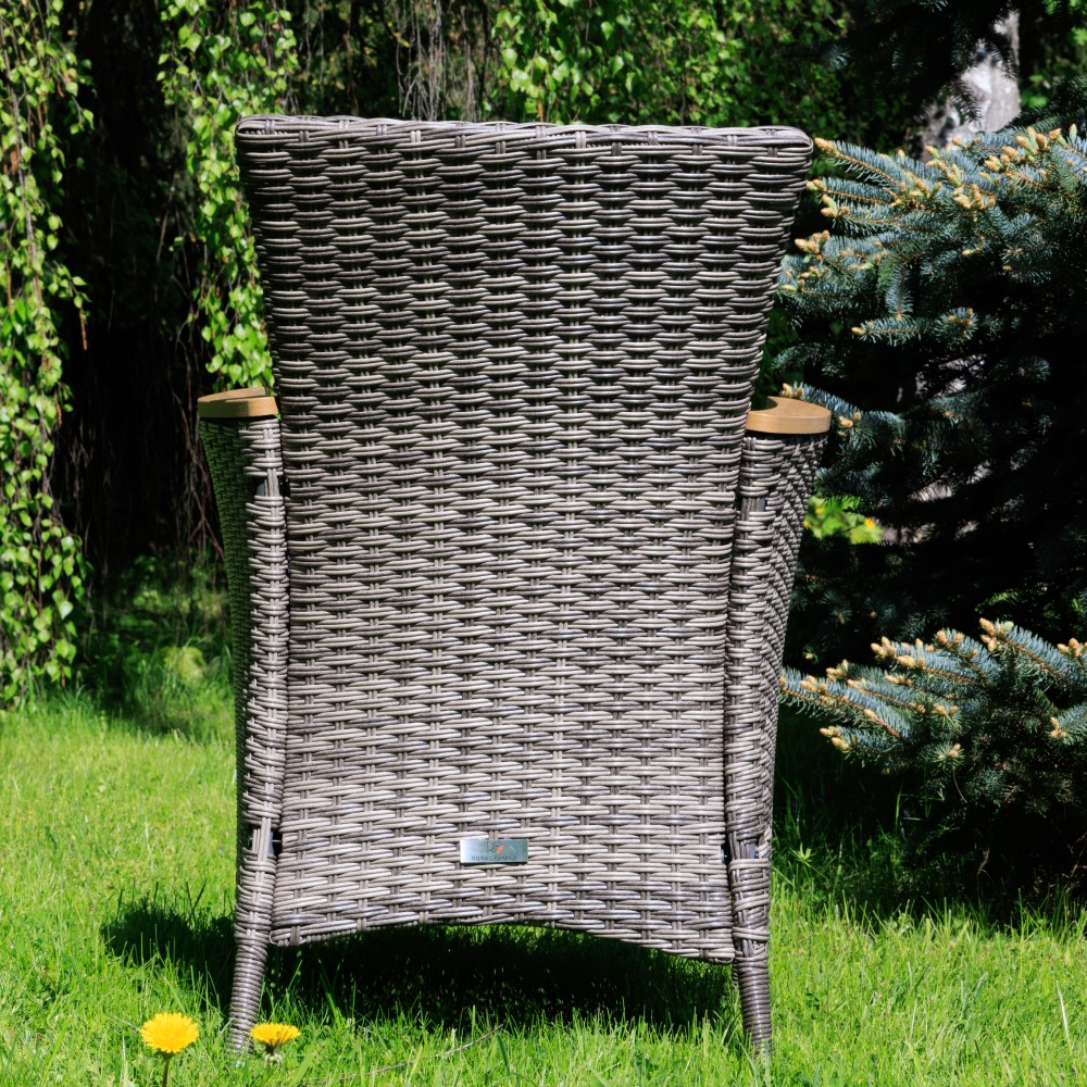 Комплект обеденных кресел Royal Family AMELIA, серые, 2 шт. 5