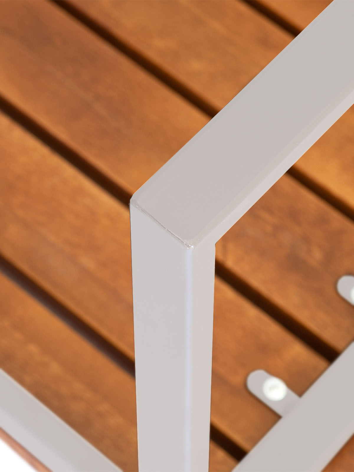 Скамья уличная FJORD, белая 4