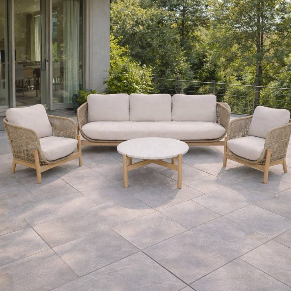 Лаунж зона ELEONORA с 3-х местным диваном