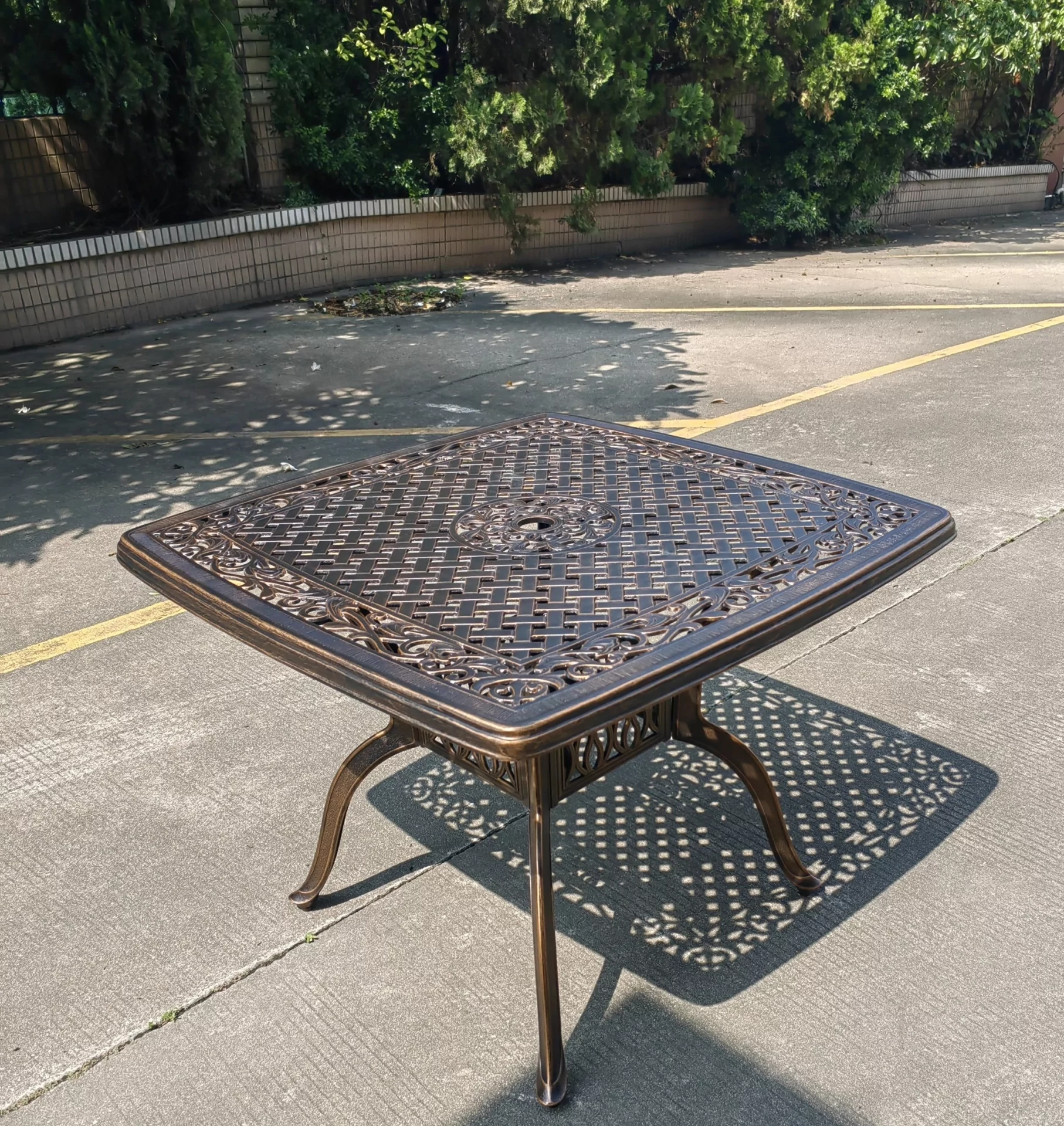 Комплект мебели из литого алюминия Rossi 6