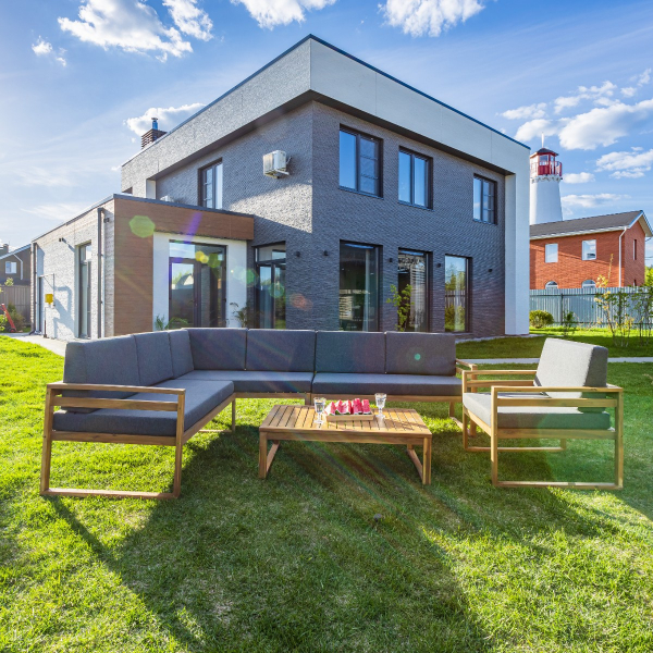 Угловой комплект мебели Royal Family BROOKLYN (угловой диван, столик, кресло)