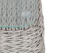 КАЛЬЯРИ кофейный столик из искусственного ротанга (гиацинт), цвет серый