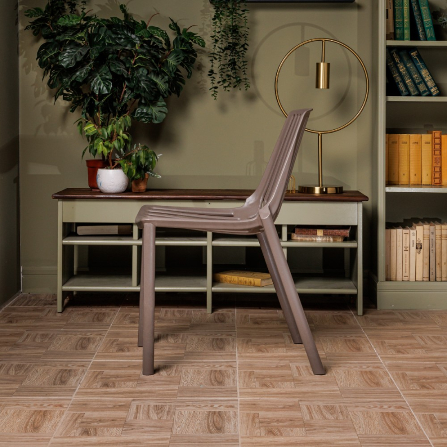 Комплект стол TOM (капучино) + 4 стула NICO (капучино)