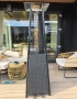 Уличный газовый обогреватель WWT 13I ROTANG Black mini 1.8m