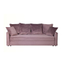 Диван Mores трехместный раскладной (пыльная роза)