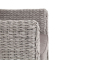 КАЛЬЯРИ кресло из искусственного ротанга (гиацинт), цвет серый