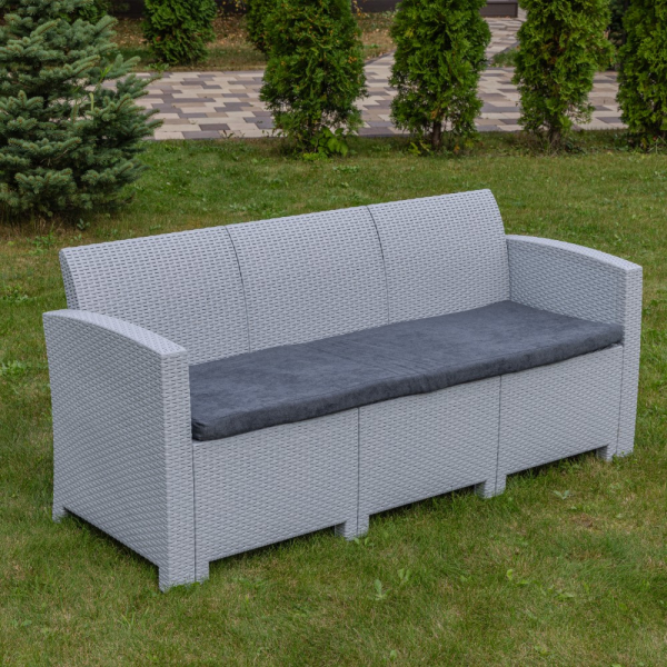 Обеденный комплект Royal Family JULY XXL светло-серый