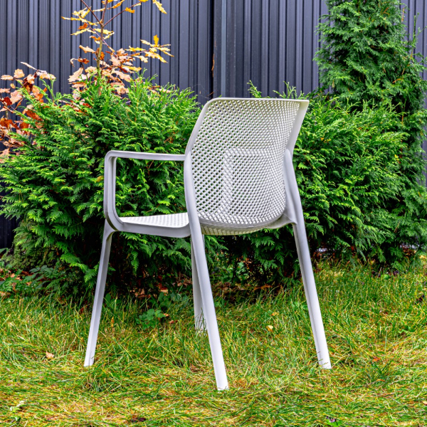 Пластиковый стул RoyalFamily Cleo (Клео) белый