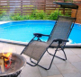 Раскладной шезлонг лежак ZD-1 без столика