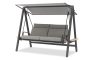 Malmo качели цвет антрацит-серый, алюминий-тик