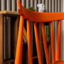 Пластиковый стул RoyalFamily Kai (Кай) оранжевый