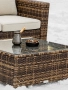 Плетеный столик для сада KARL Royal Family