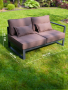 Диван садовый 2-х местный правый (с левым подлокотником) Callisto giardino
