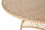 Эспрессо 150 стол соломенный круглый из искусственного ротанга