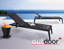 Шезлонг OUTDOOR Борнео, графит