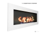 Биокамин Elliot 1500 с белой рамкой