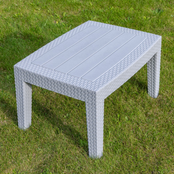 Кофейный столик из пластика Royal Family LANA цвет светло-серый