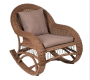 CHELSEA Кресло-качалка (шоколад)