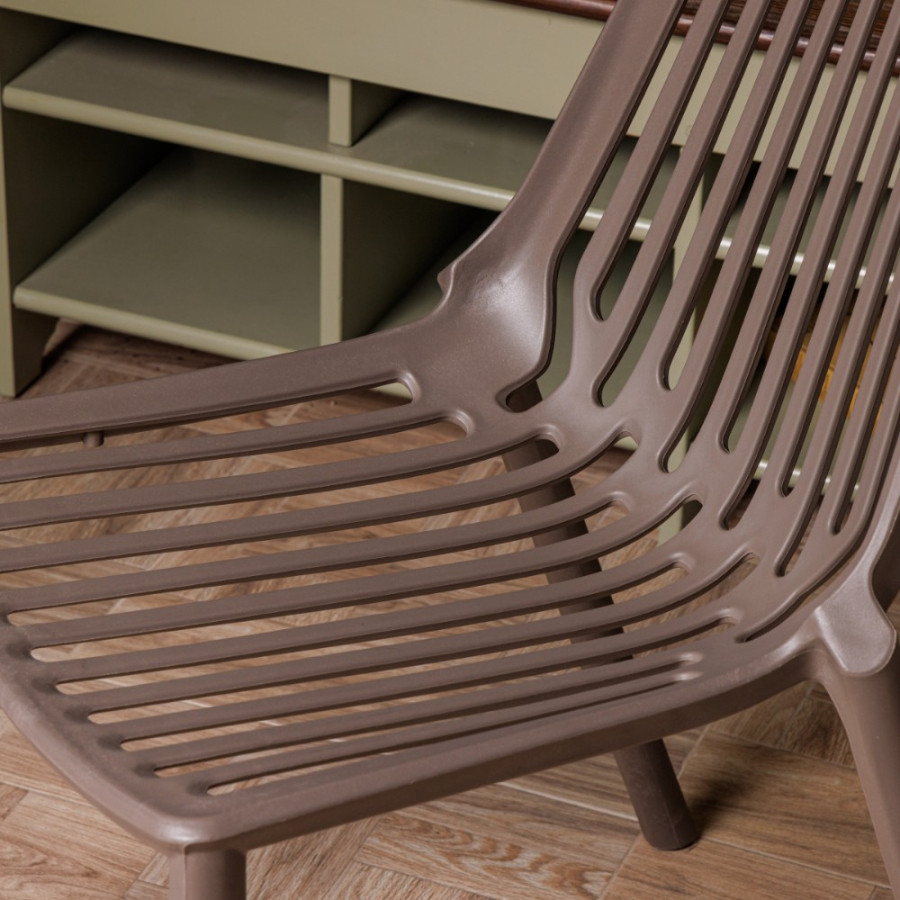 Комплект стол TOM (капучино) + 4 стула NICO (капучино)