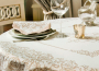 Скатерть RENESSANS creme Maison Christelle SQ