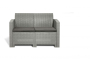 Диван двухместный под ротанг IDEA LIFE SOFA, серый