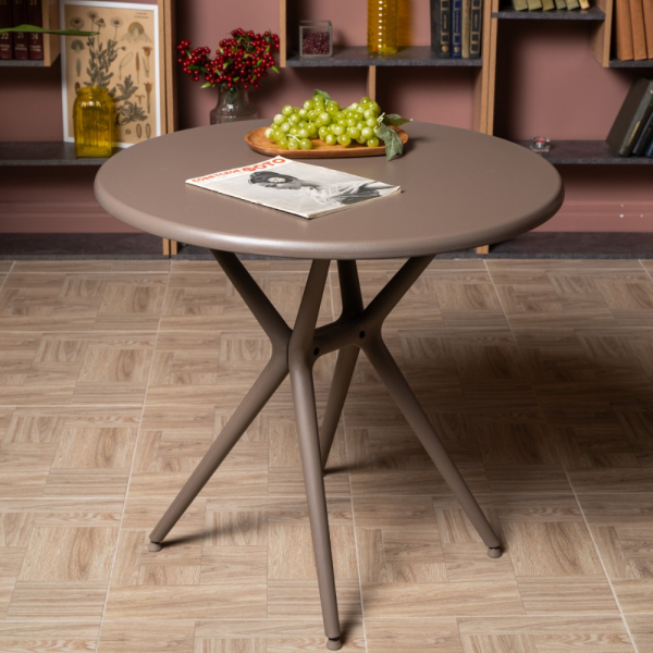 Пластиковый стол Royal Family TOM цвет капучино