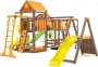 Детская площадка IgraGrad Панда Фани Мостик 2 с трубой