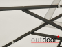 Зонт садовый OUTDOOR Малибу, айвори