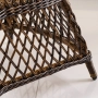 Кресло Уэльс ажурное плетение с подушкой Дуб