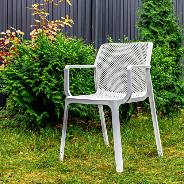 Пластиковый стул RoyalFamily Cleo (Клео) белый