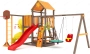 Детская площадка IgraGrad Панда Фани с балконом и трубой