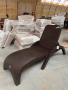 ЛОТ №443 - Шезлонг MARK коричневый