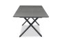 Тимро 280/340/400 Стол антрацит/серый, алюминий/спеченный камень