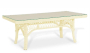 LEGEND Стол обеденный прямоугольный 8 (слоновая кость)